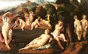 Palma Vecchio Diana and Callisto Sweden oil painting reproduction